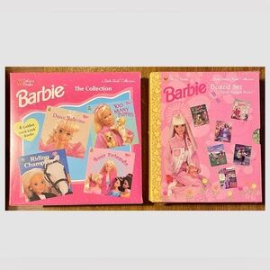 Vintage Little Golden Books Barbie box sets